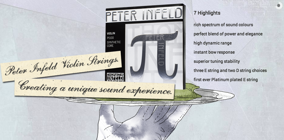Thomastik Peter Infeld Viola Strings