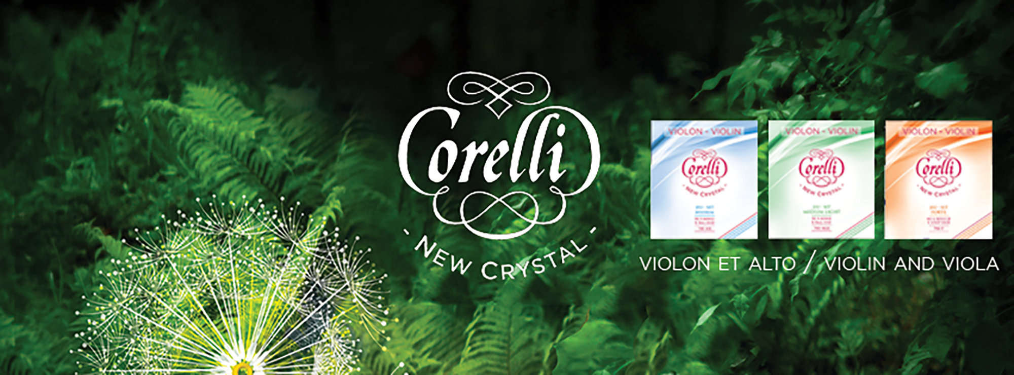 Savarez Corelli New Crystal Viola Strings