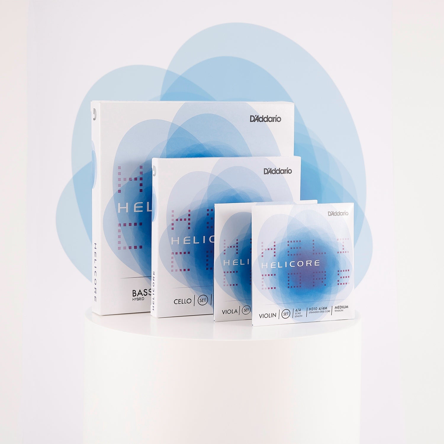 D'Addario Helicore Strings for Violin, Viola, Cello & Bass