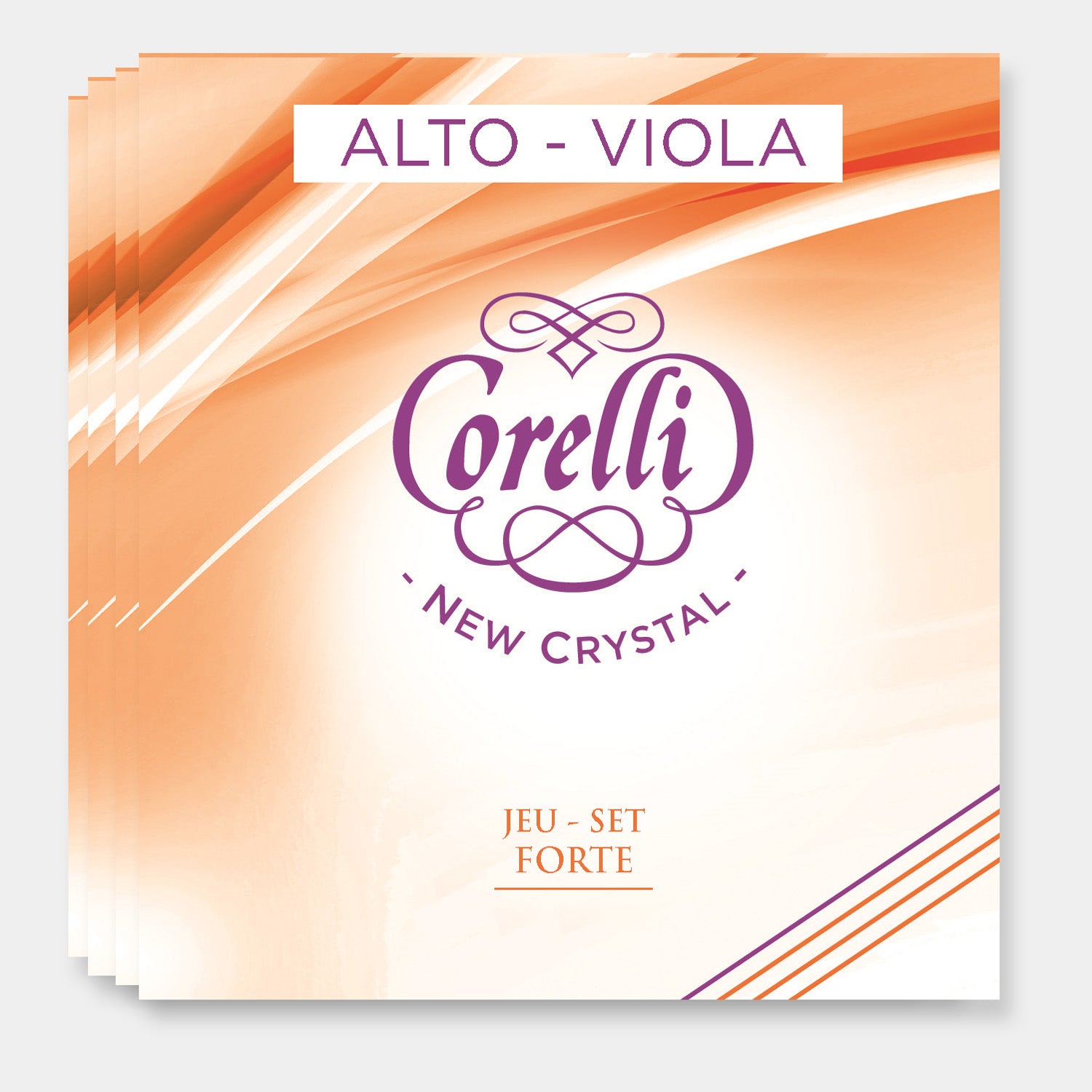 Corelli New Crystal Viola String Set