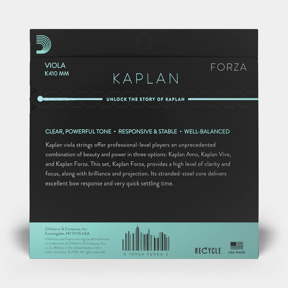 Kaplan Forza Viola String Set