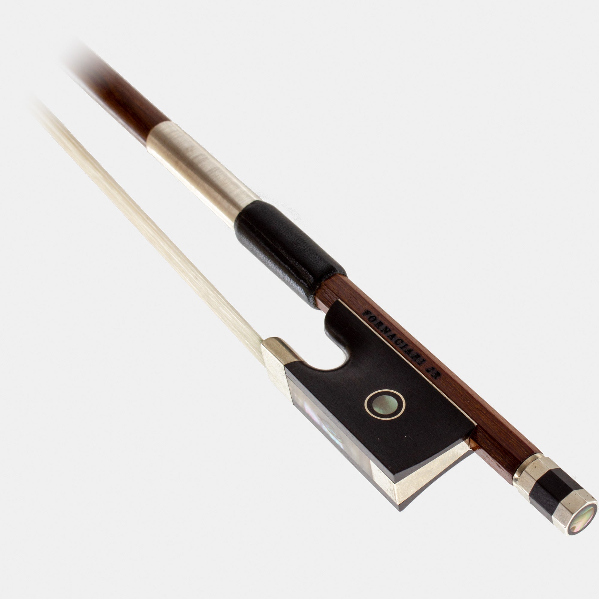 Nickel Fully-Mounted Violin Bow