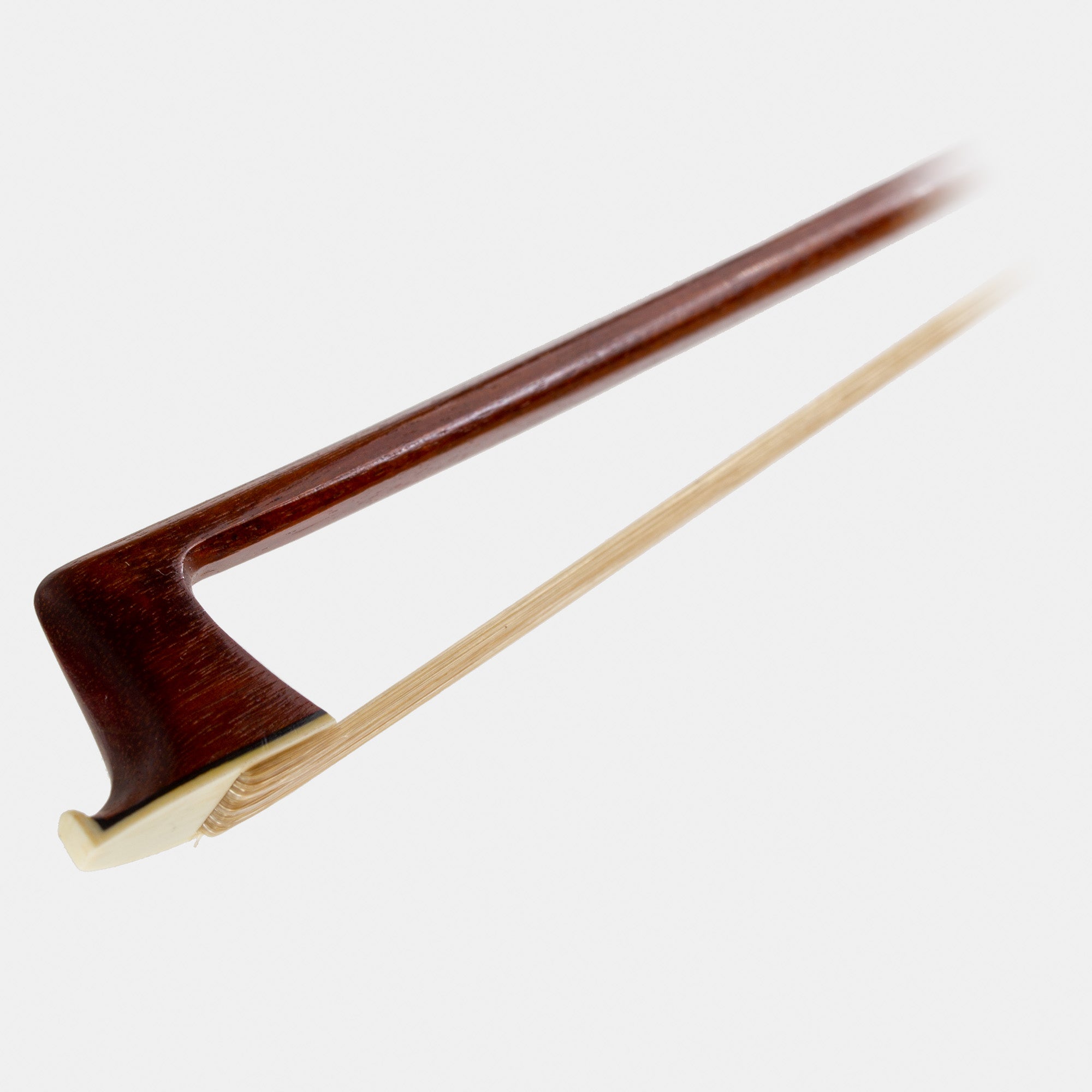 Nickel Fully-Mounted Pernambuco Violin Bow