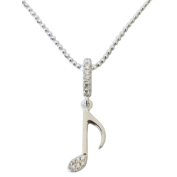 Sterling Silver Quaver Pendant