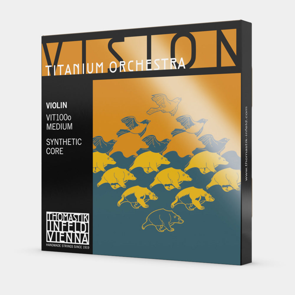 Vision Titanium Orchestra Violin String Set