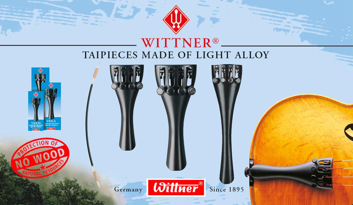 Light Alloy Tailpiece for Viola