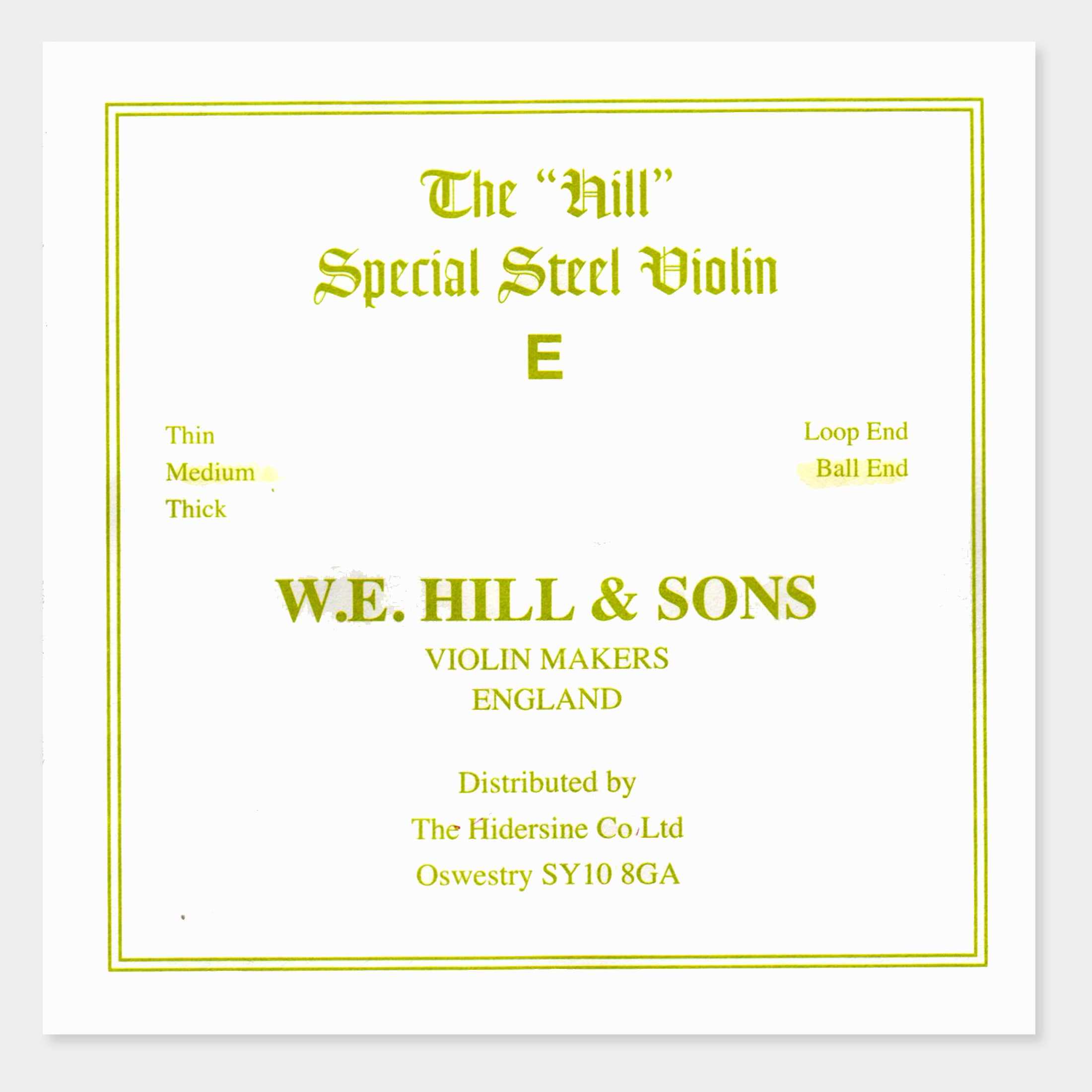 Special Steel Violin E String