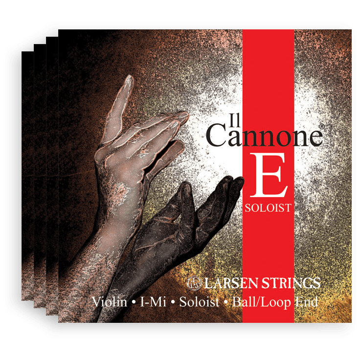 Larsen Il Cannone Soloist Violin Set - Stringers Music