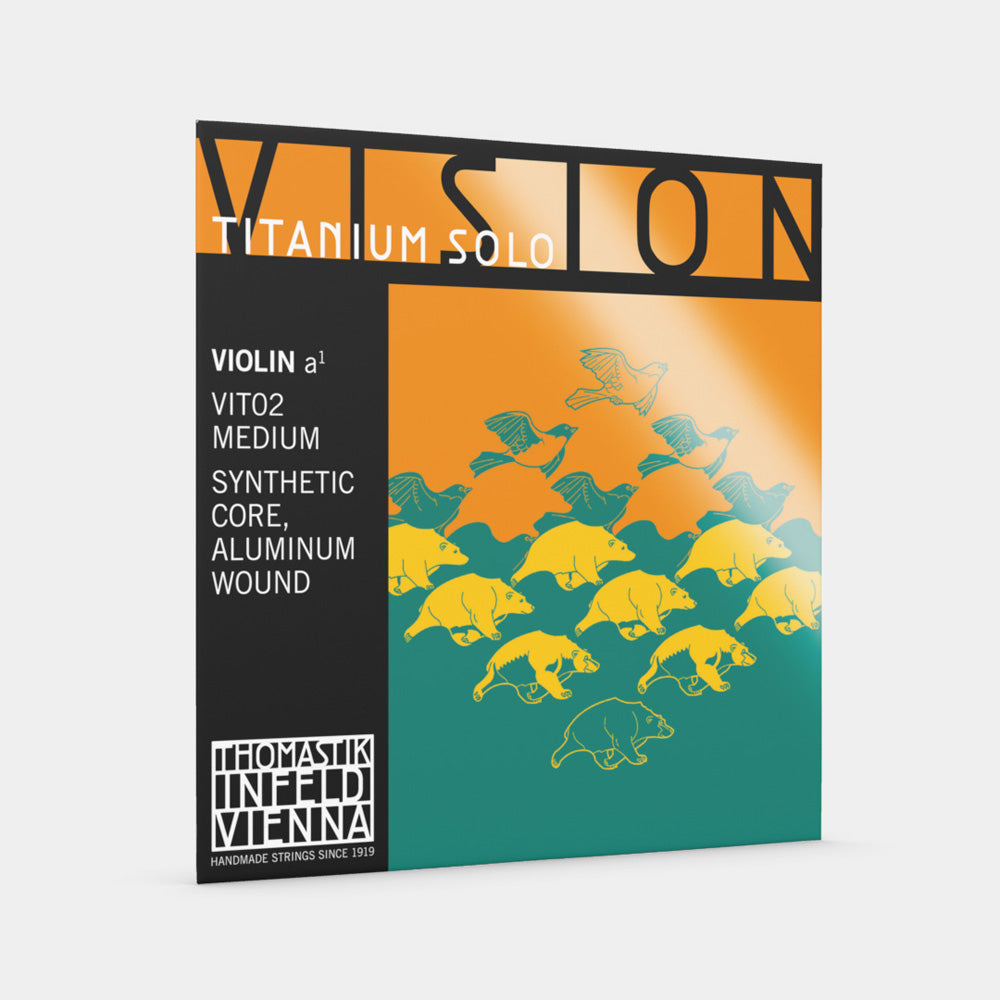 Vision Titanium Solo Violin String Set