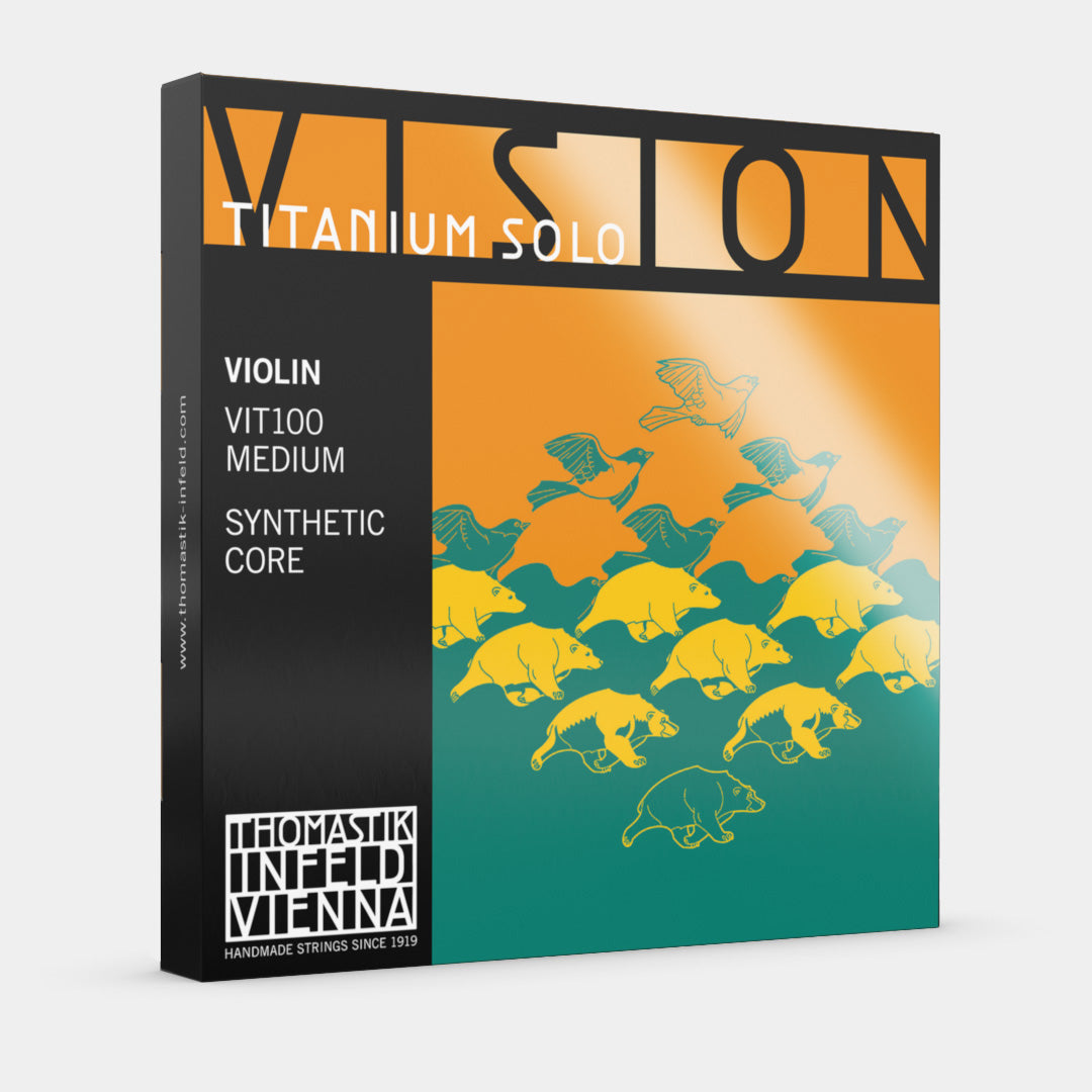 Vision Titanium Solo Violin String Set