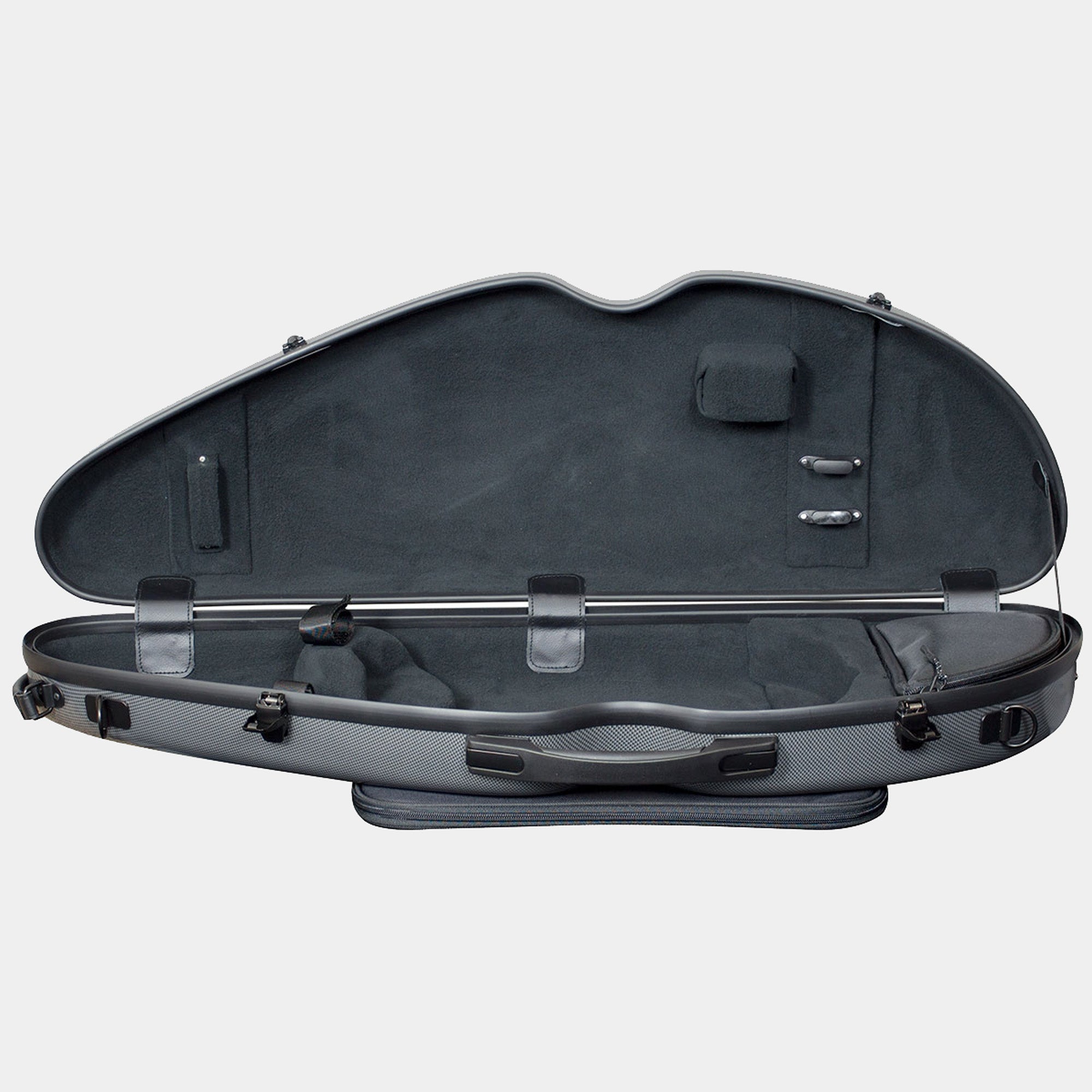 Polycarbonate Halfmoon Violin Case