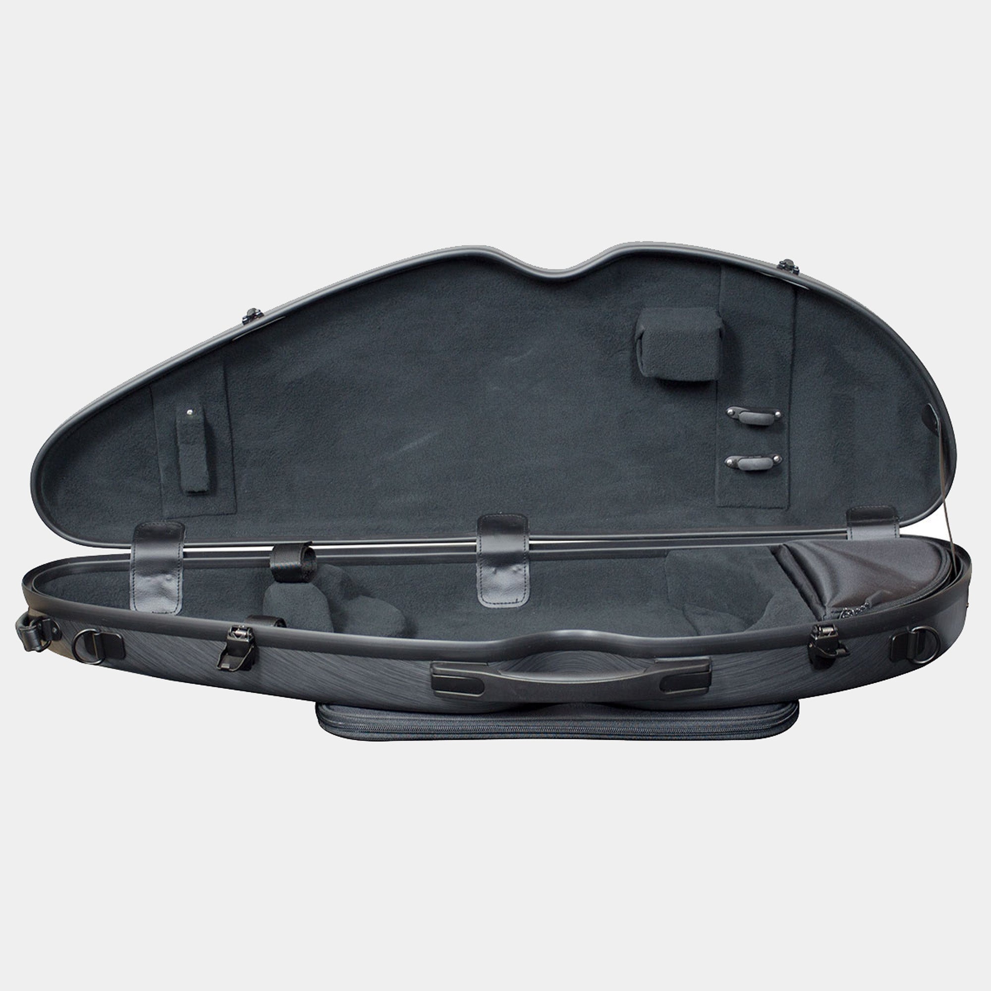 Polycarbonate Halfmoon Violin Case