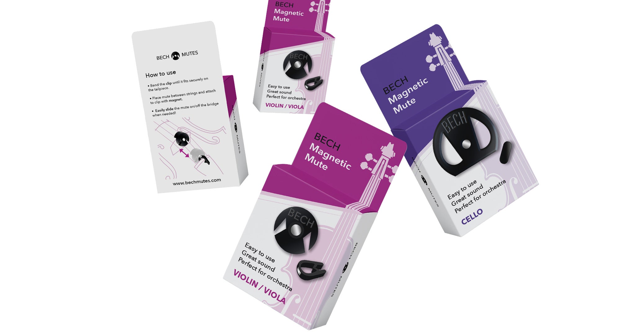 Bech Magnetic Mutes
