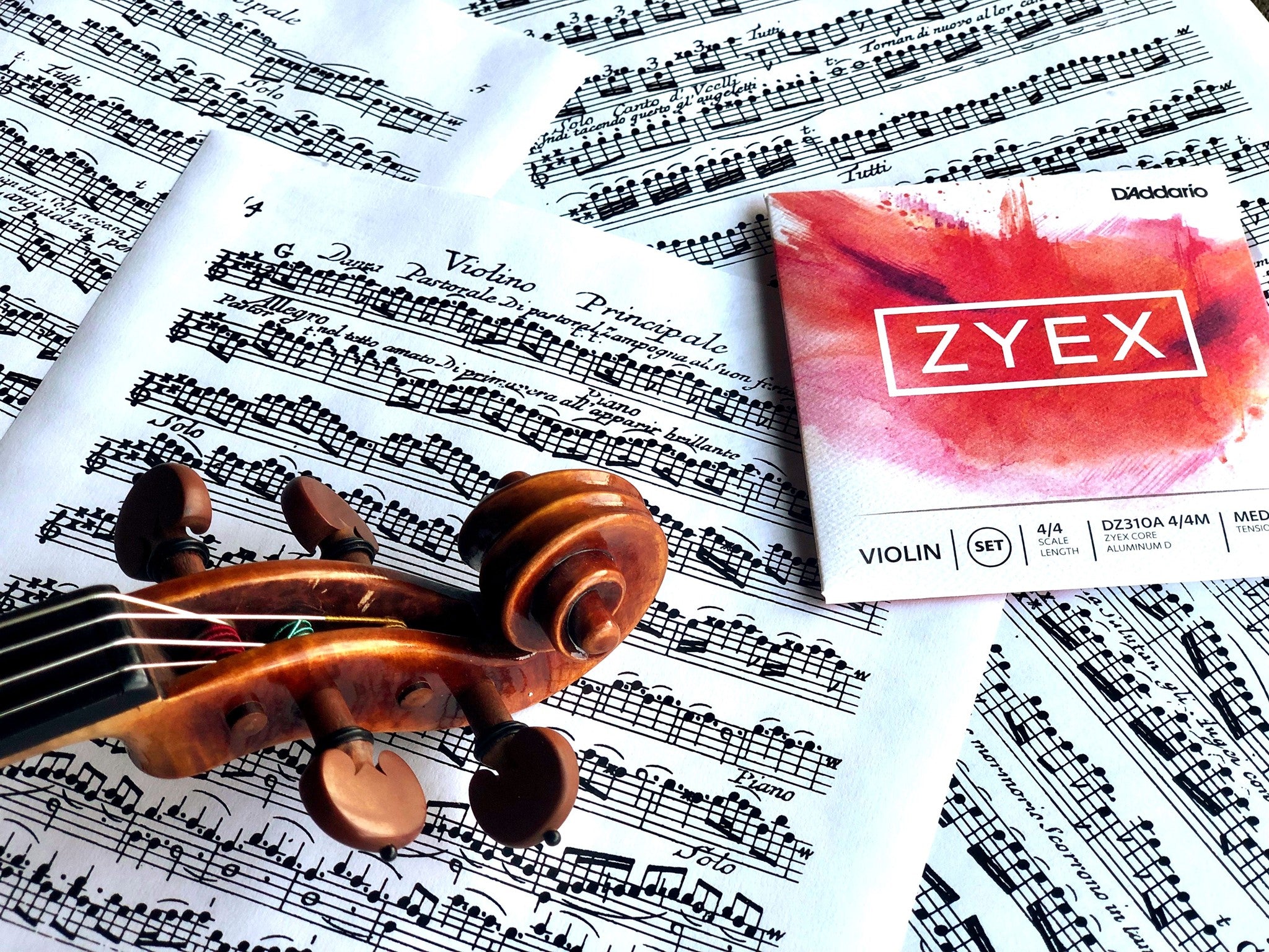 D'Addario Zyex Viola Strings