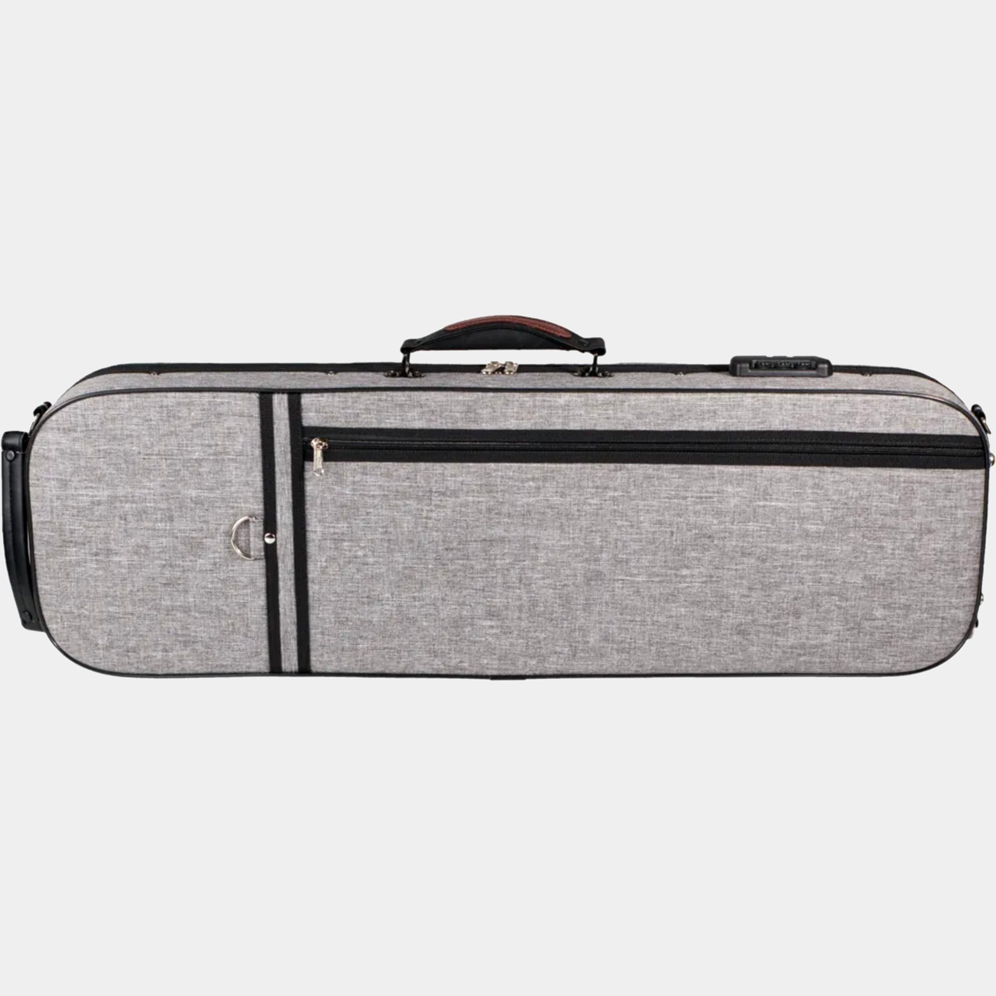 Oblong Striped Violin Case