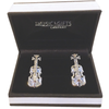 Silver-plated Violin Cufflinks