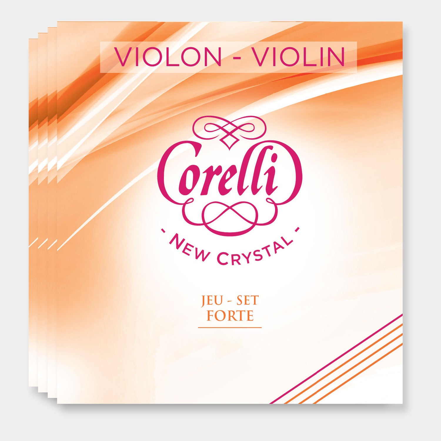 Corelli Crystal Violin String Set