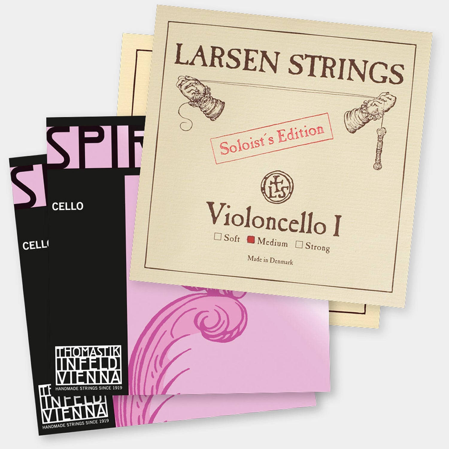 Soloist / Spirocore Custom Cello set
