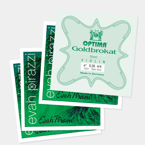 Evah Pirazzi / Goldbrokat Custom Violin String Set