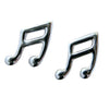 Sterling Silver Quaver Earrings