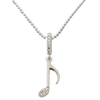 Sterling Silver Quaver Pendant