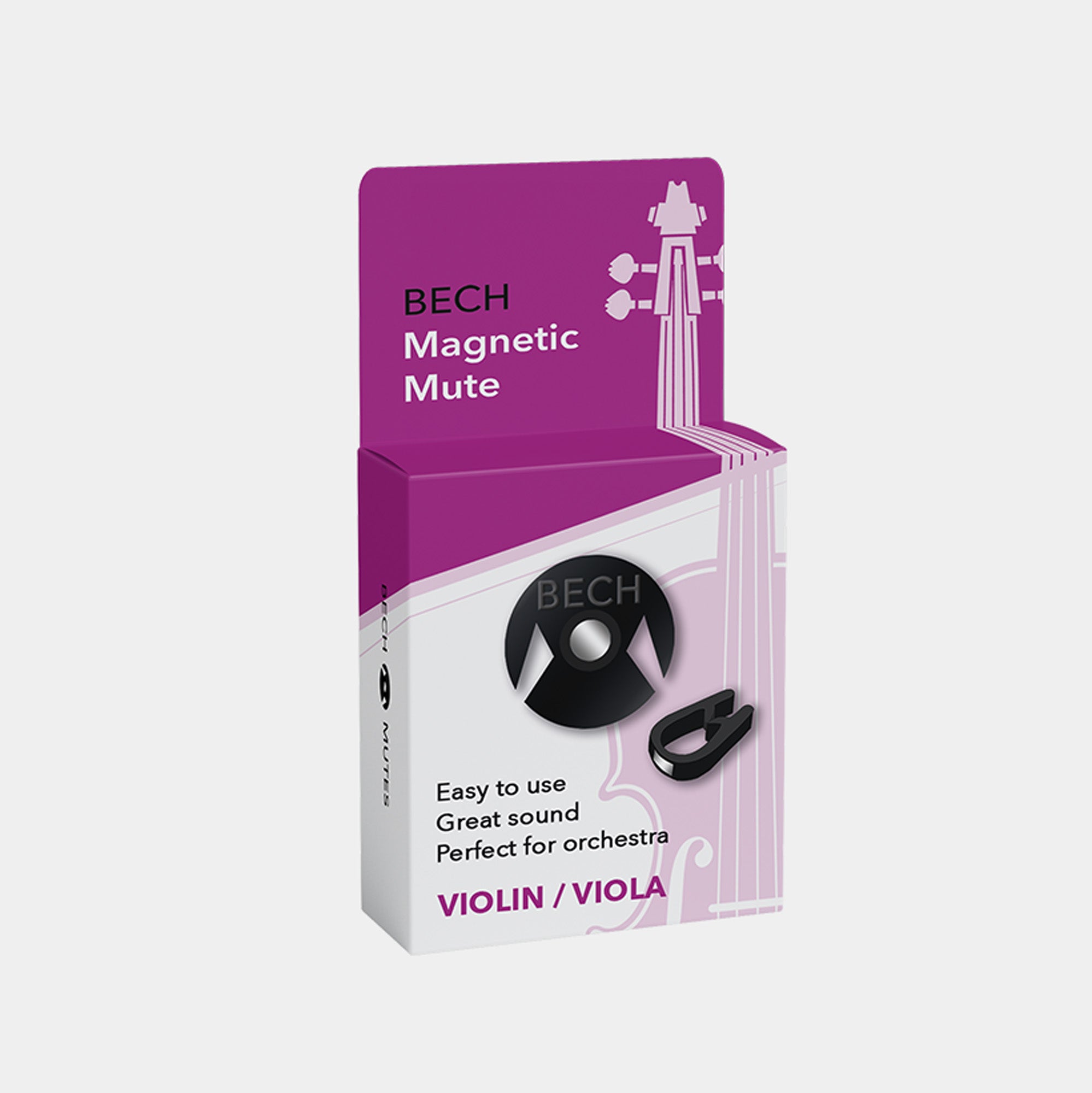 Magnetic Violin Mute