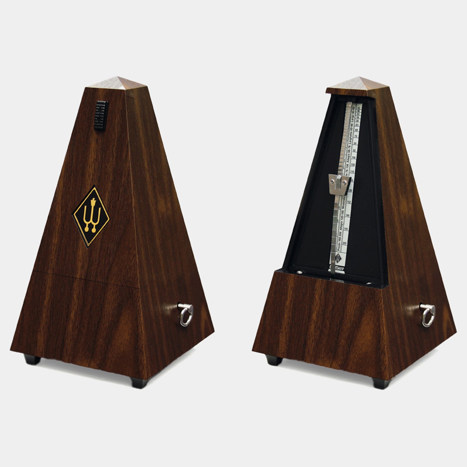 Metronome in Walnut Grain Plastic Casing