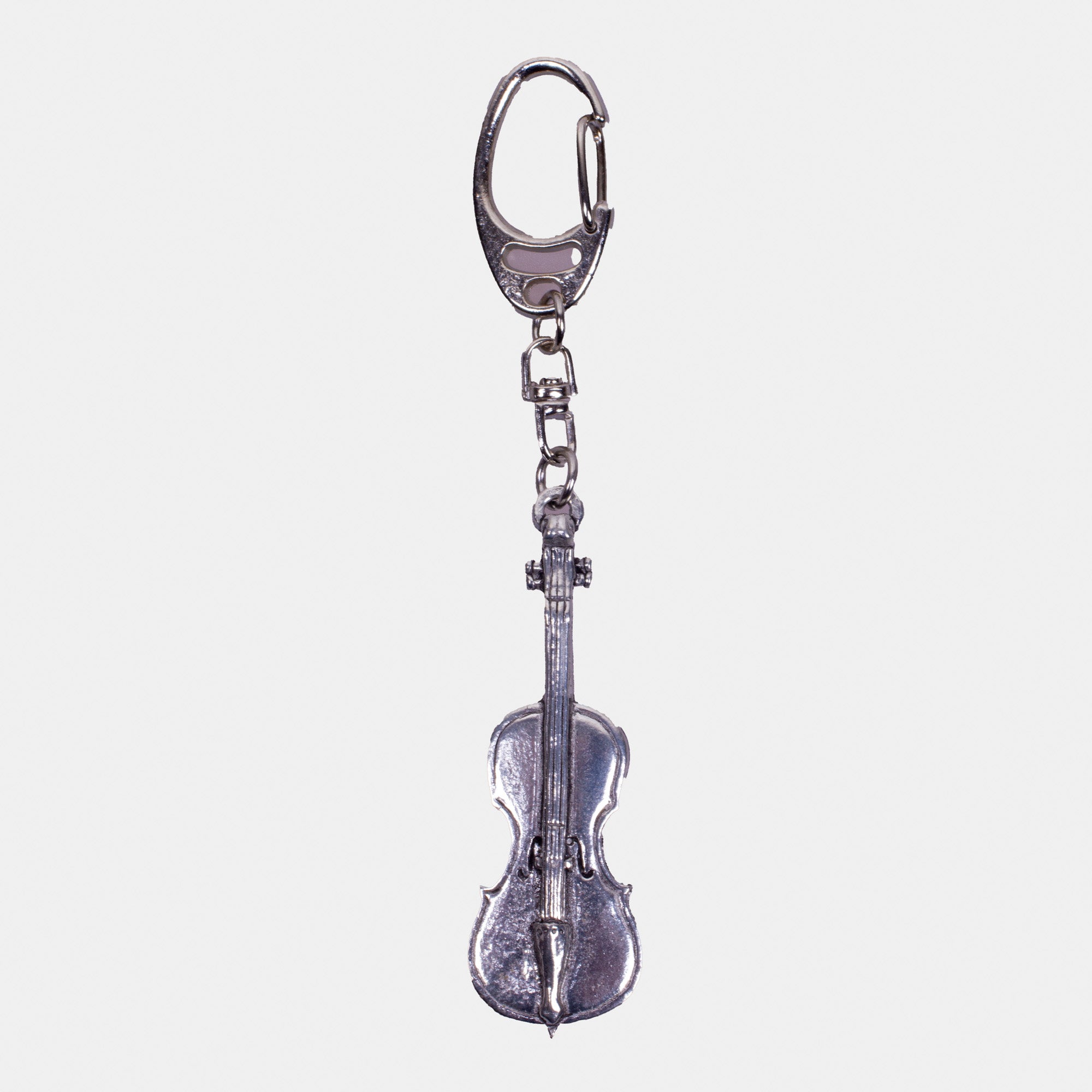 Pewter Cello Keyring