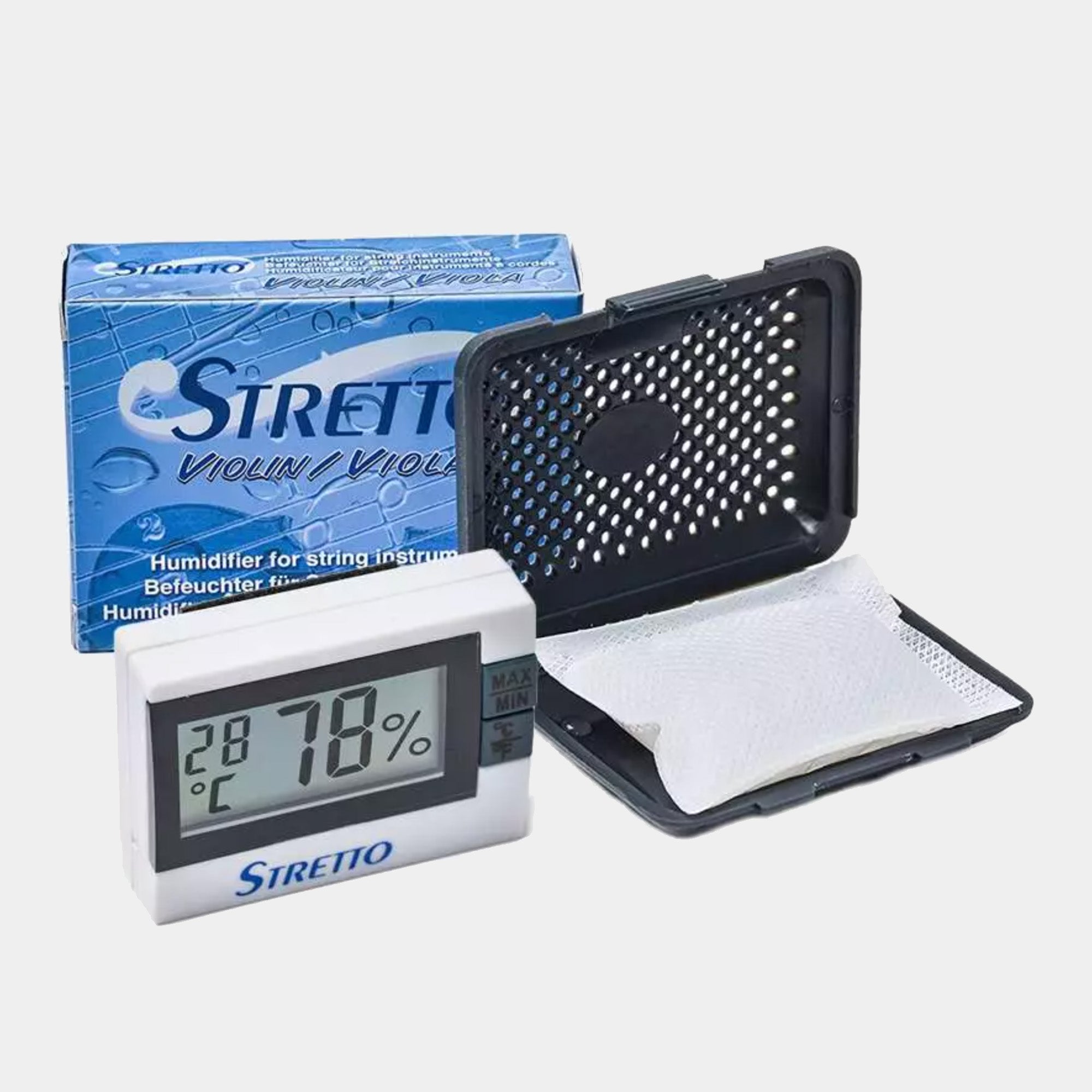 Stretto Humidifier with Digital Hygrometer