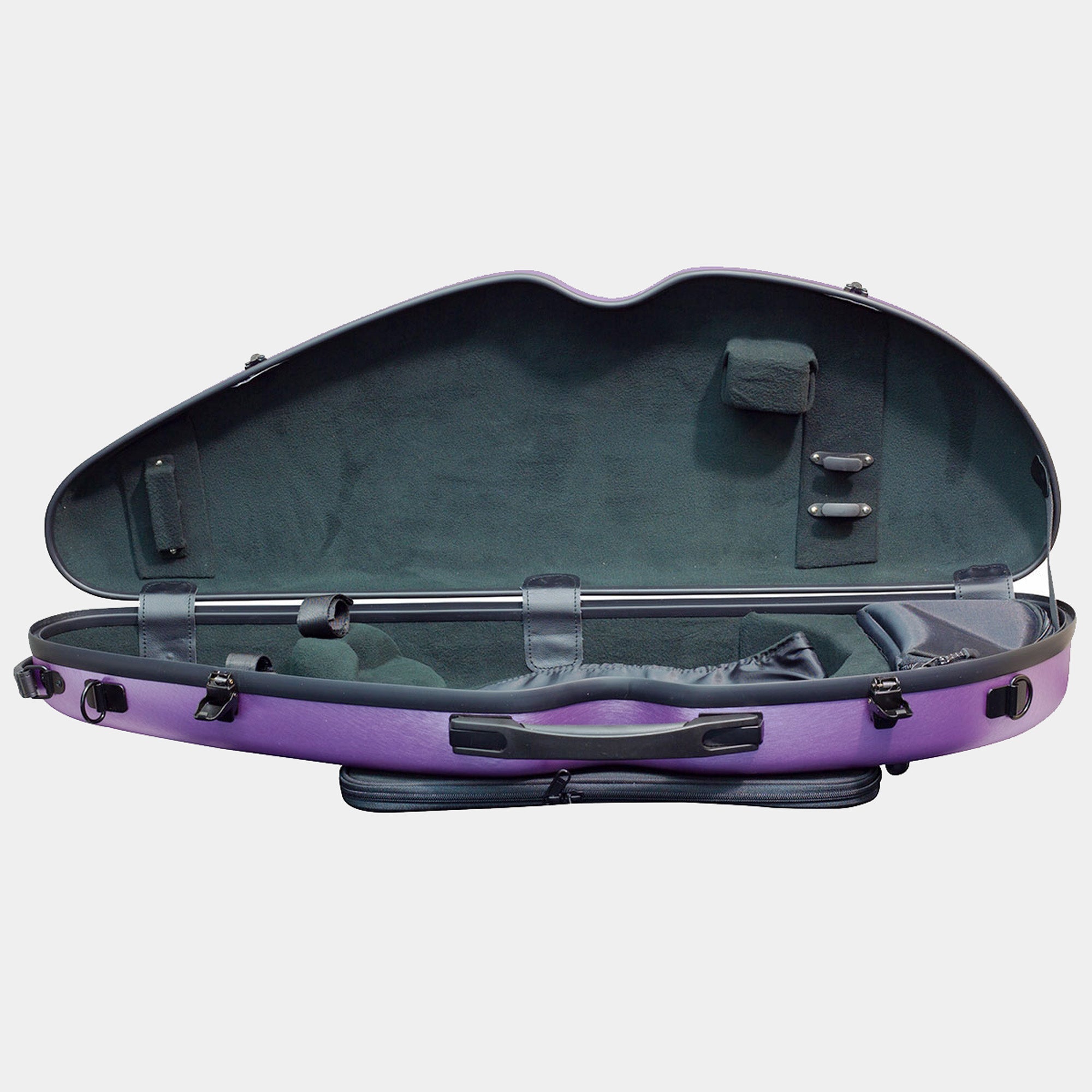 Polycarbonate Halfmoon Violin Case