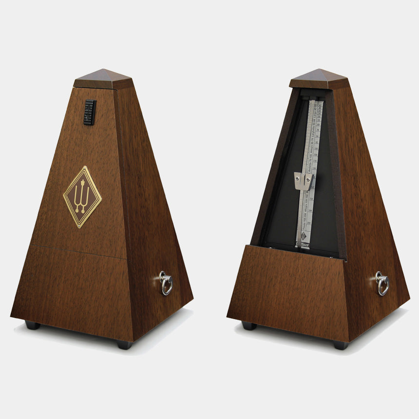 Metronome in Solid Walnut Wooden Casing